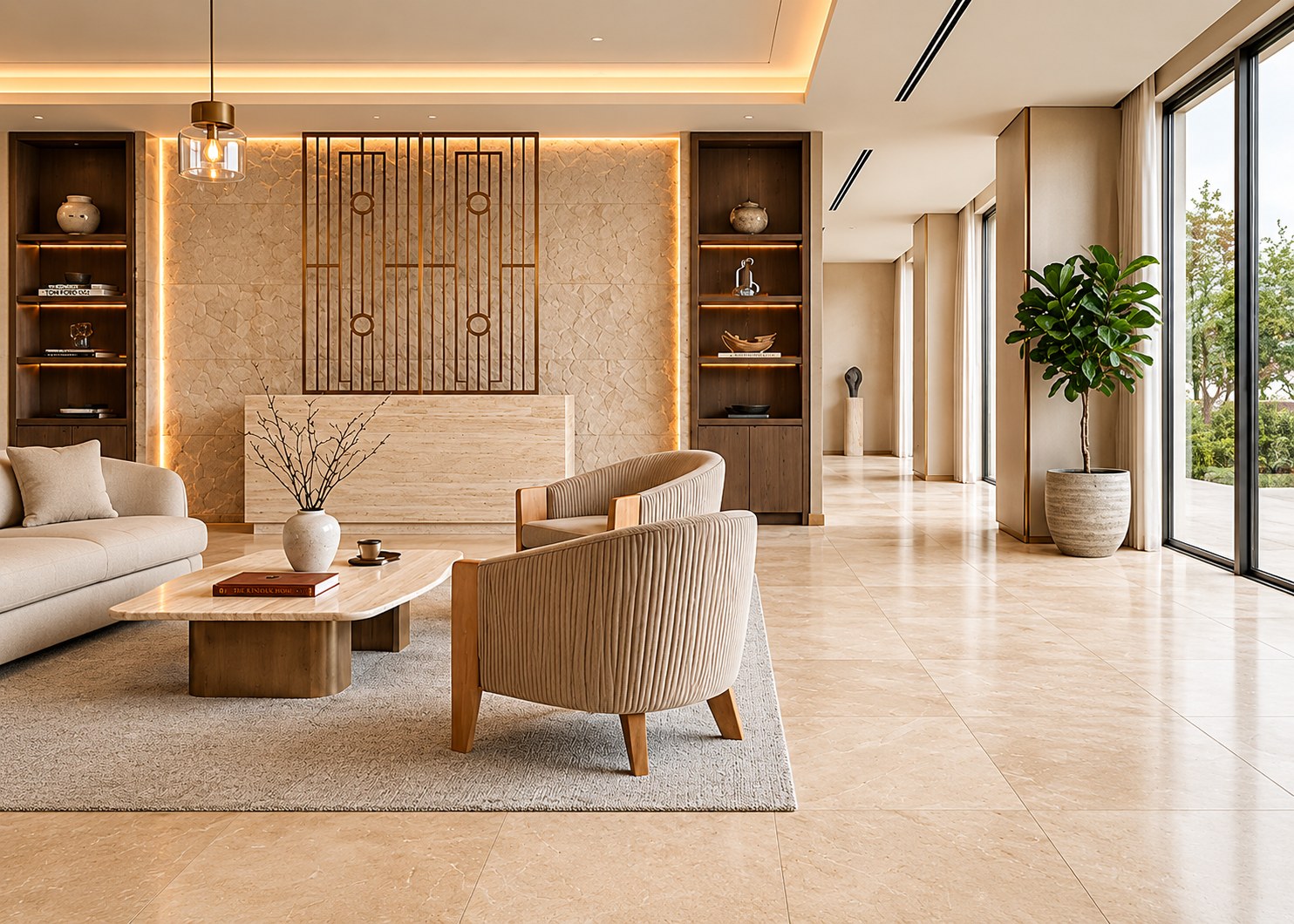 Tile flooring